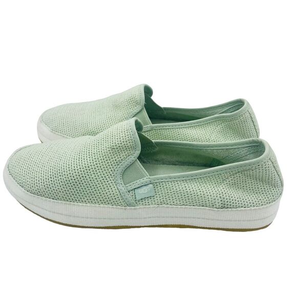 UGG Women's Light Green Slip-On Flats - Picture 6 of 9
